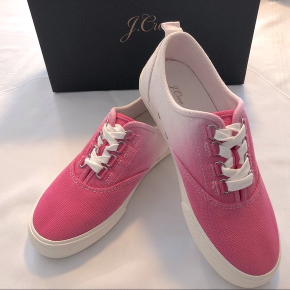 NIB J Crew 2 color dipped sneaker - Picture 2 of 7